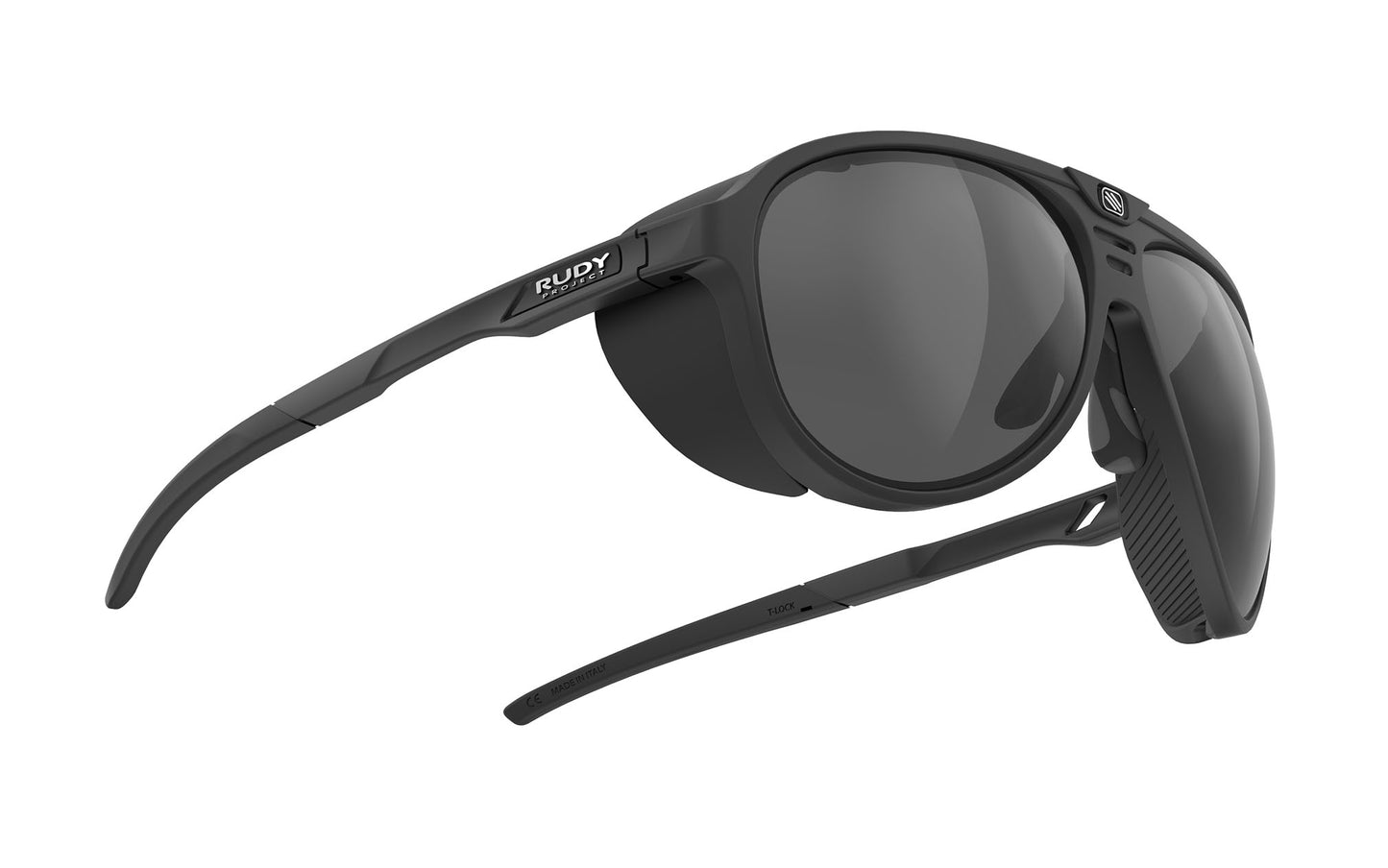 Stardash Eyewear in Black Matte - Smoke Black Lens