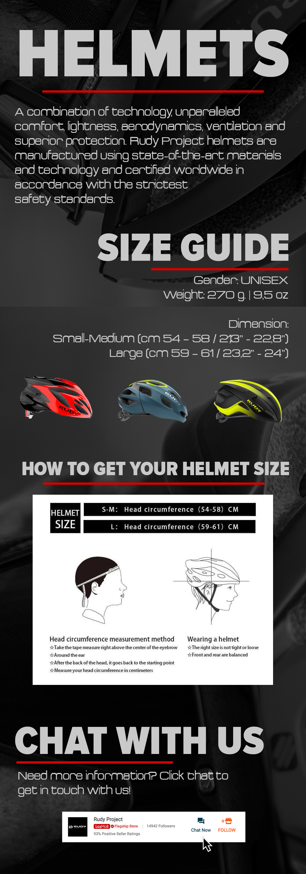 Rudy Project Helmet The Wing Black (Matte) Small-Medium (54-58 cm)