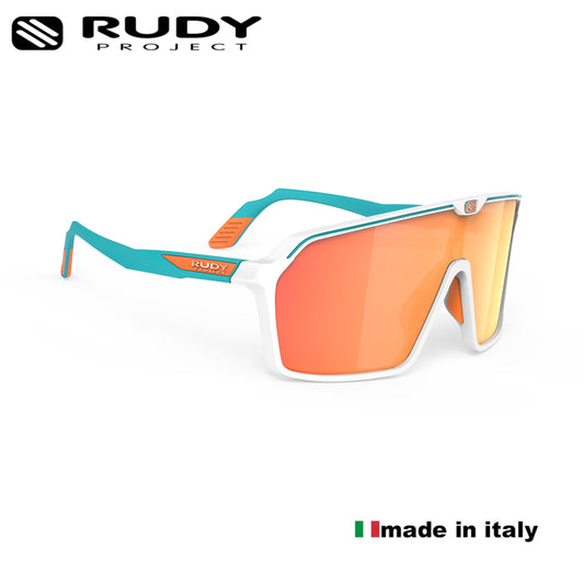 Rudy Project Performance Eyewear Spinshield White/Water (Matte) - Rp Optics Multilaser Orange