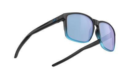 Rudy Project Lifestyle Eyewear Overlap Black Fade Crystal Azur Gloss Rp Optics Multilaser Ice